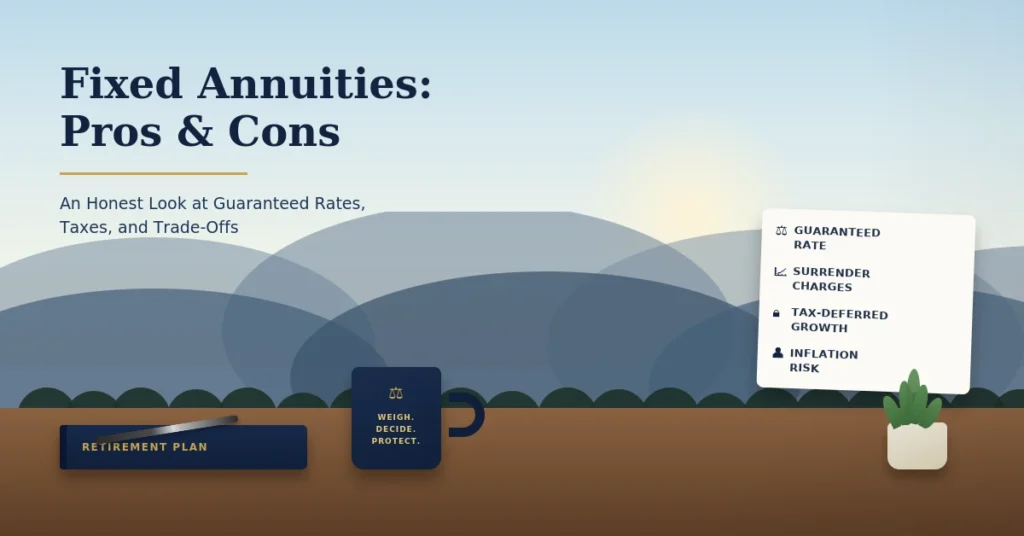 fixed annuities pros cons PAG Advisory Group